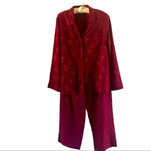 VTG Sarah Bentley Pajama Set Sz M